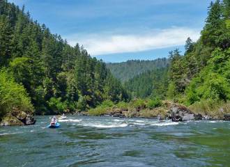 Rafting on the Rogue