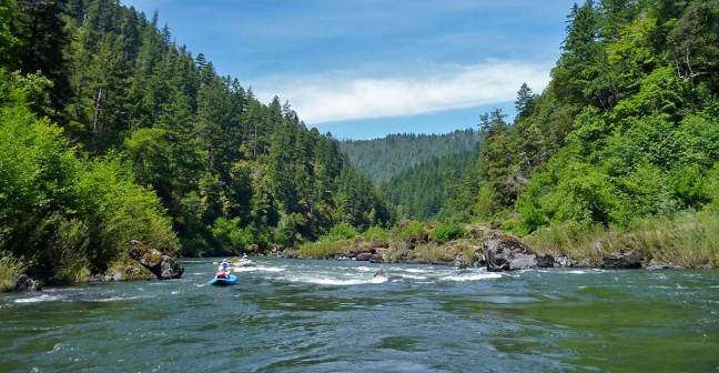 Rafting on the Rogue